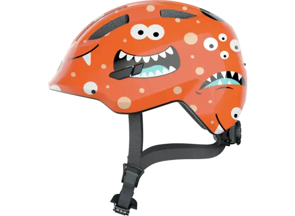 Abus Smiley 3.0 Kinderhelm Orange Monster