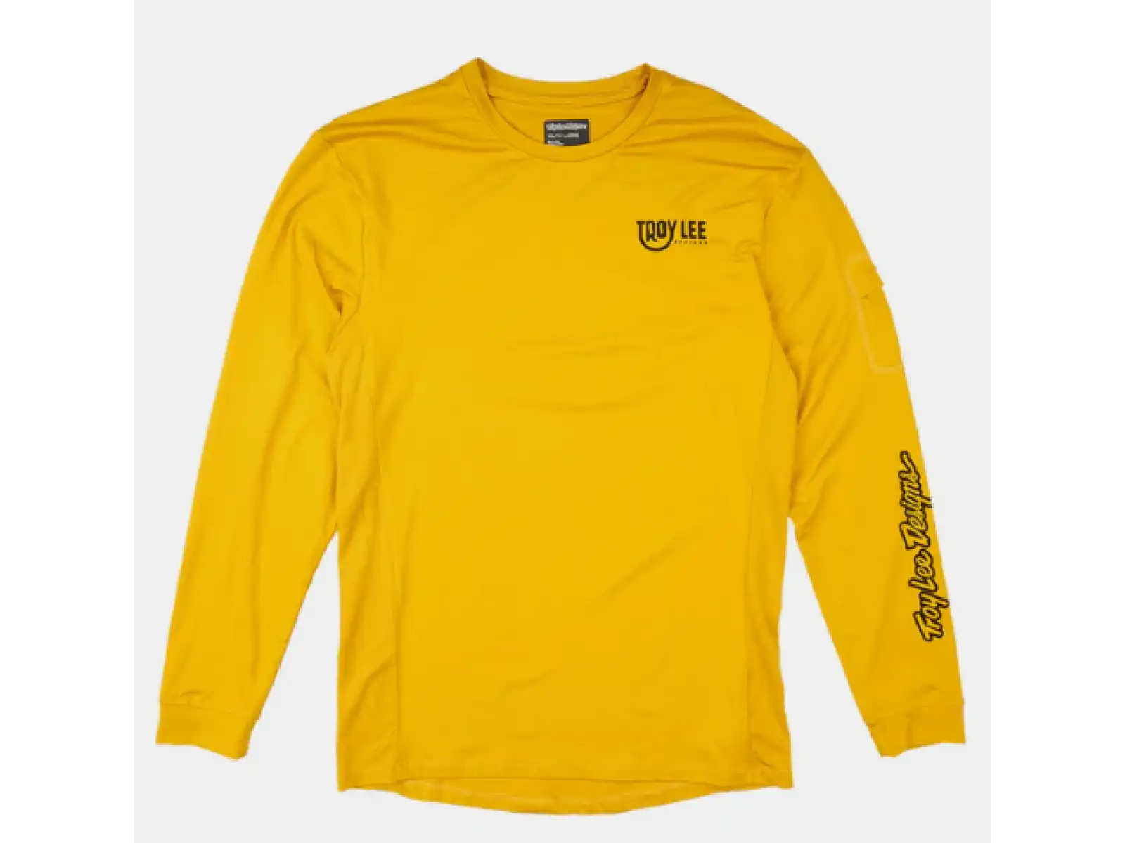Troy Lee Designs Skyline Ruckus Ride Kindertrikot langärmlig Eyez Safron