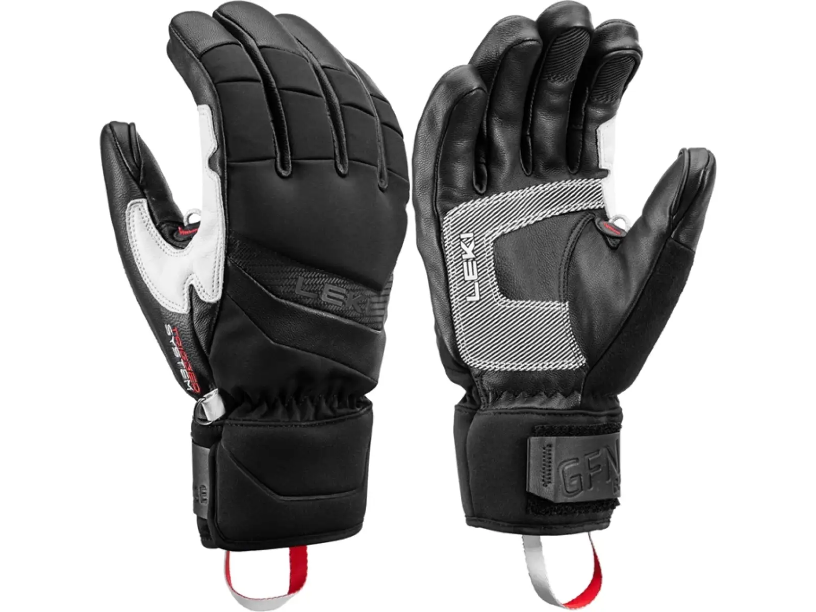 Leki Griffin Base 3D Skihandschuhe schwarz