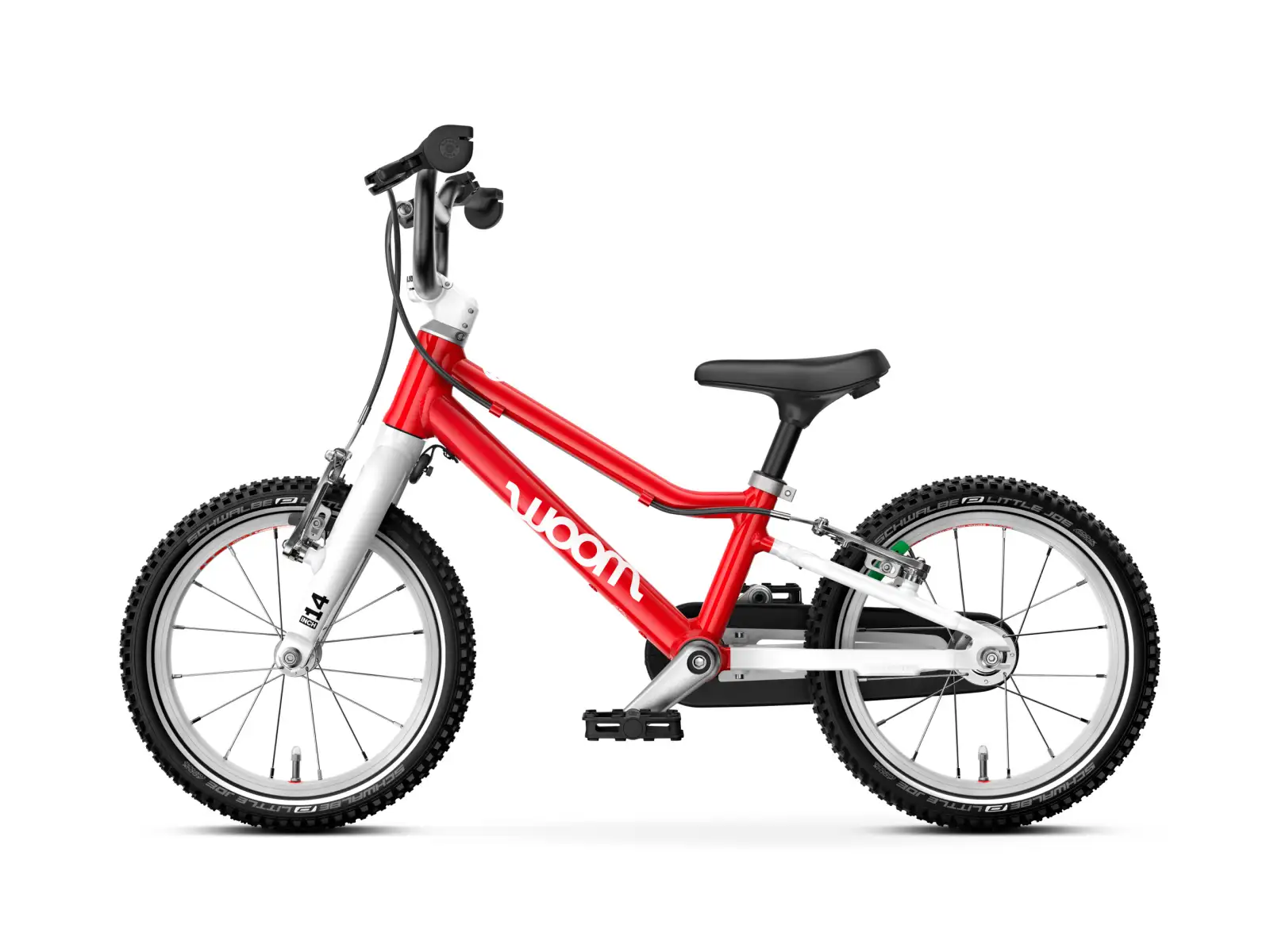 Woom GO 2 Red 14 Kinderfahrrad