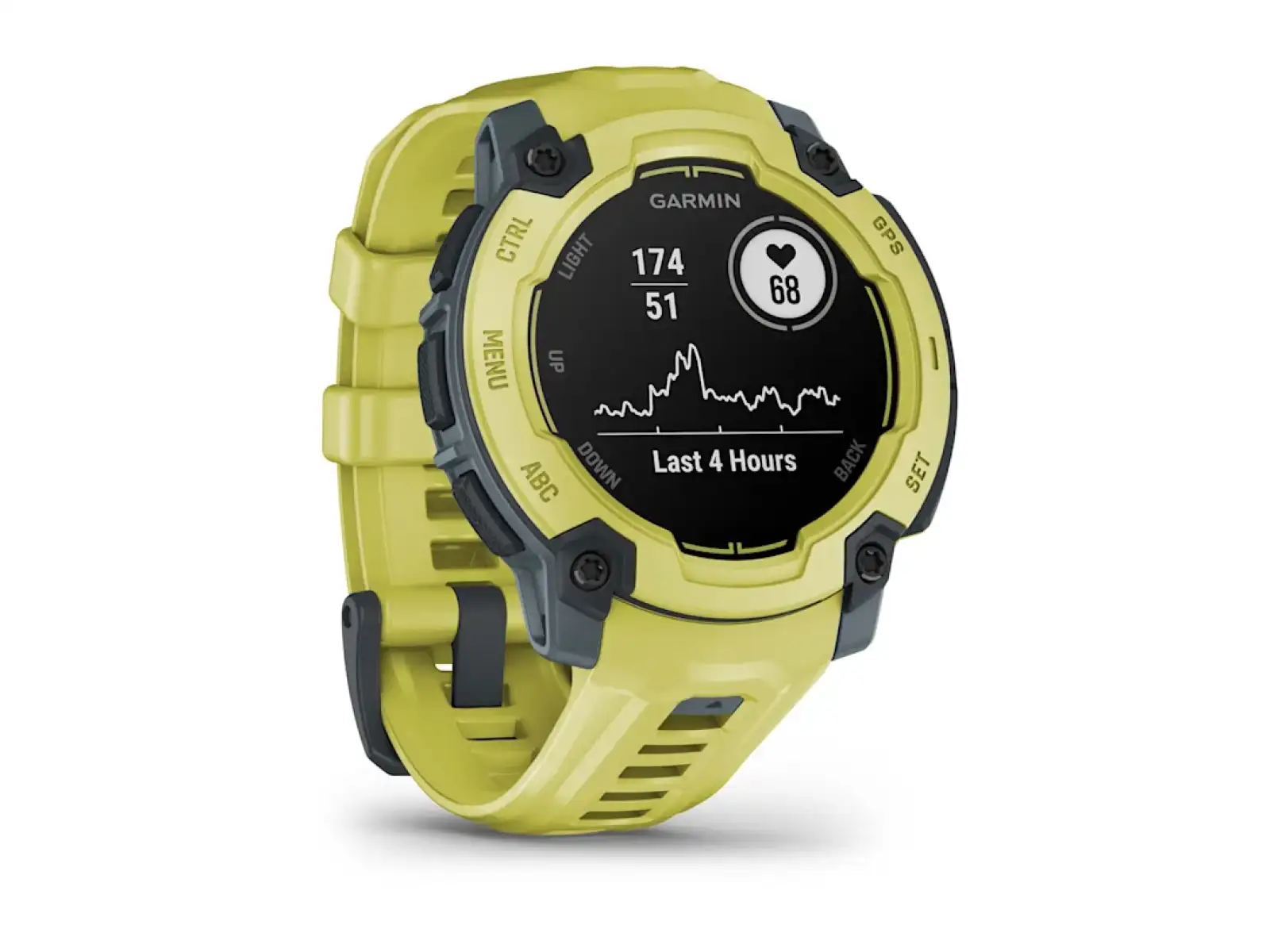 Garmin Instinct E 45 mm Smartwatch Electric Lime/Electric Lime Armband