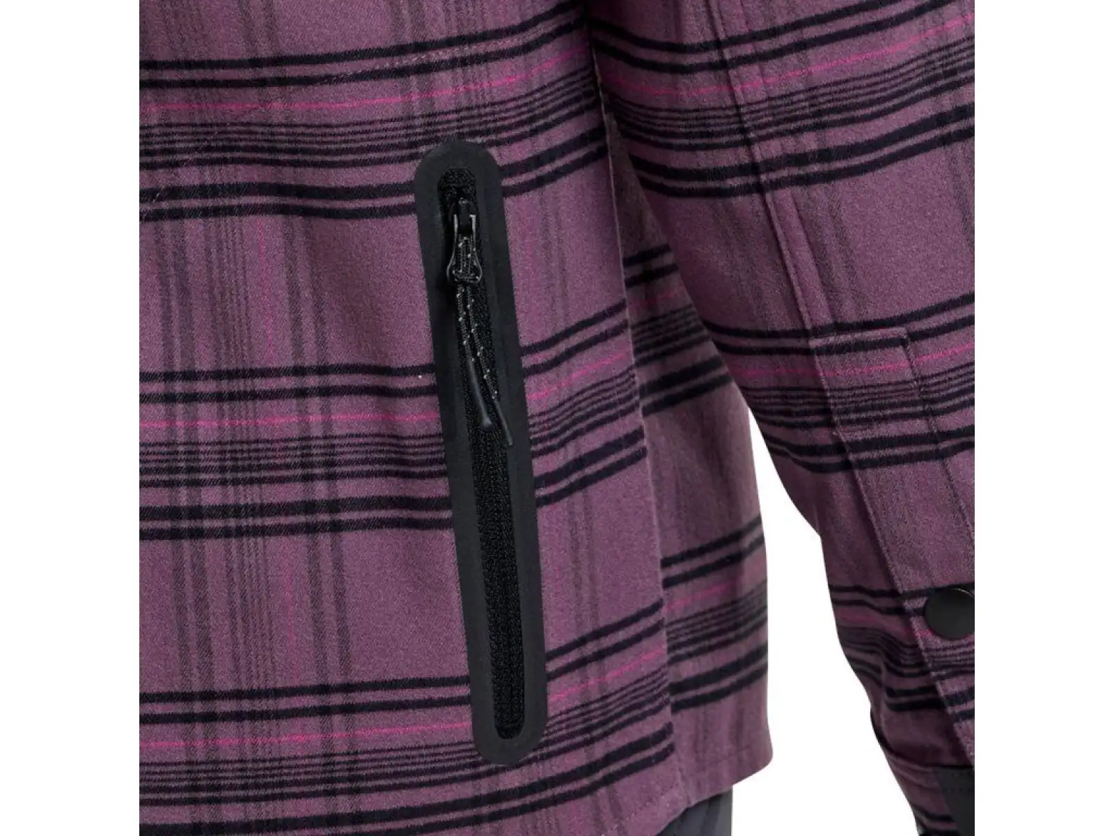 Troy Lee Designs Grind Flannel Herrenhemd Plaid Deep Purple