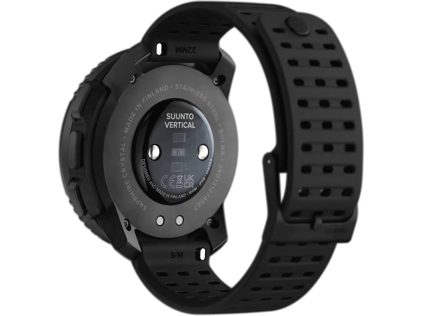 Suunto Vertical Solar smartwatch All Black