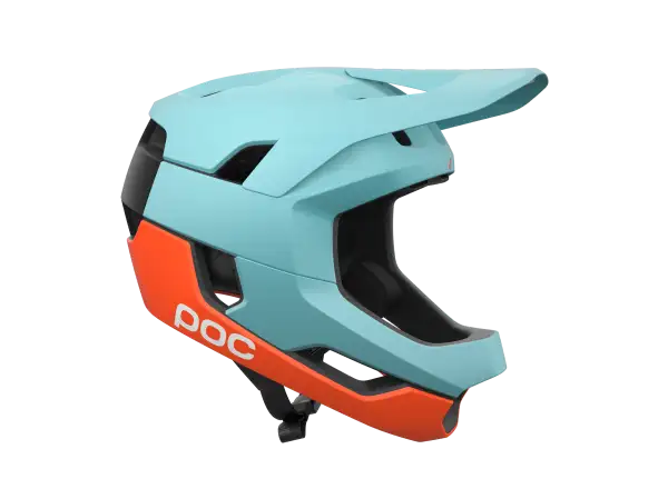 POC Otocon Race MIPS Helm Indicolite Blue Matt/Carnelian Orange Matt