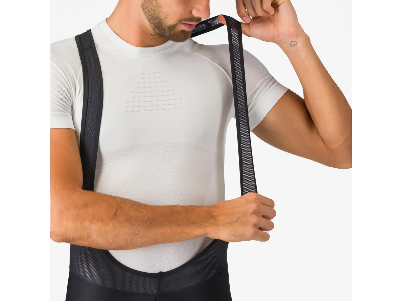 Castelli Entrata Herrenhose mit Latz Black