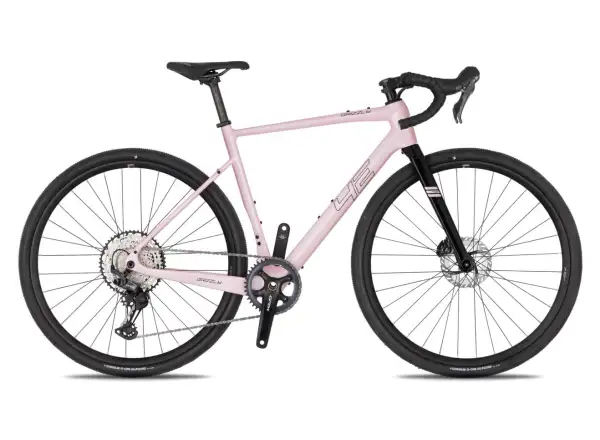 4Ever Grizzly Elite Gravelbike coral / black