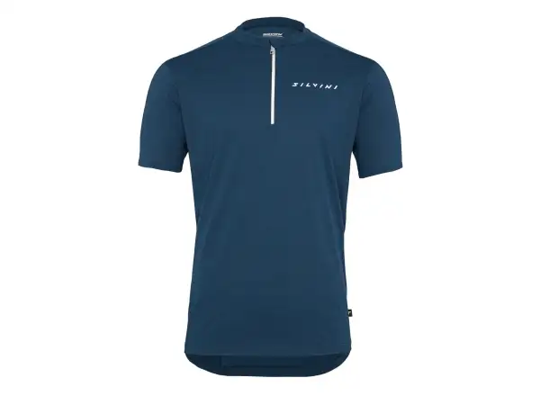 Silvini Naturno Herrentrikot Kurzarm Navy/Black