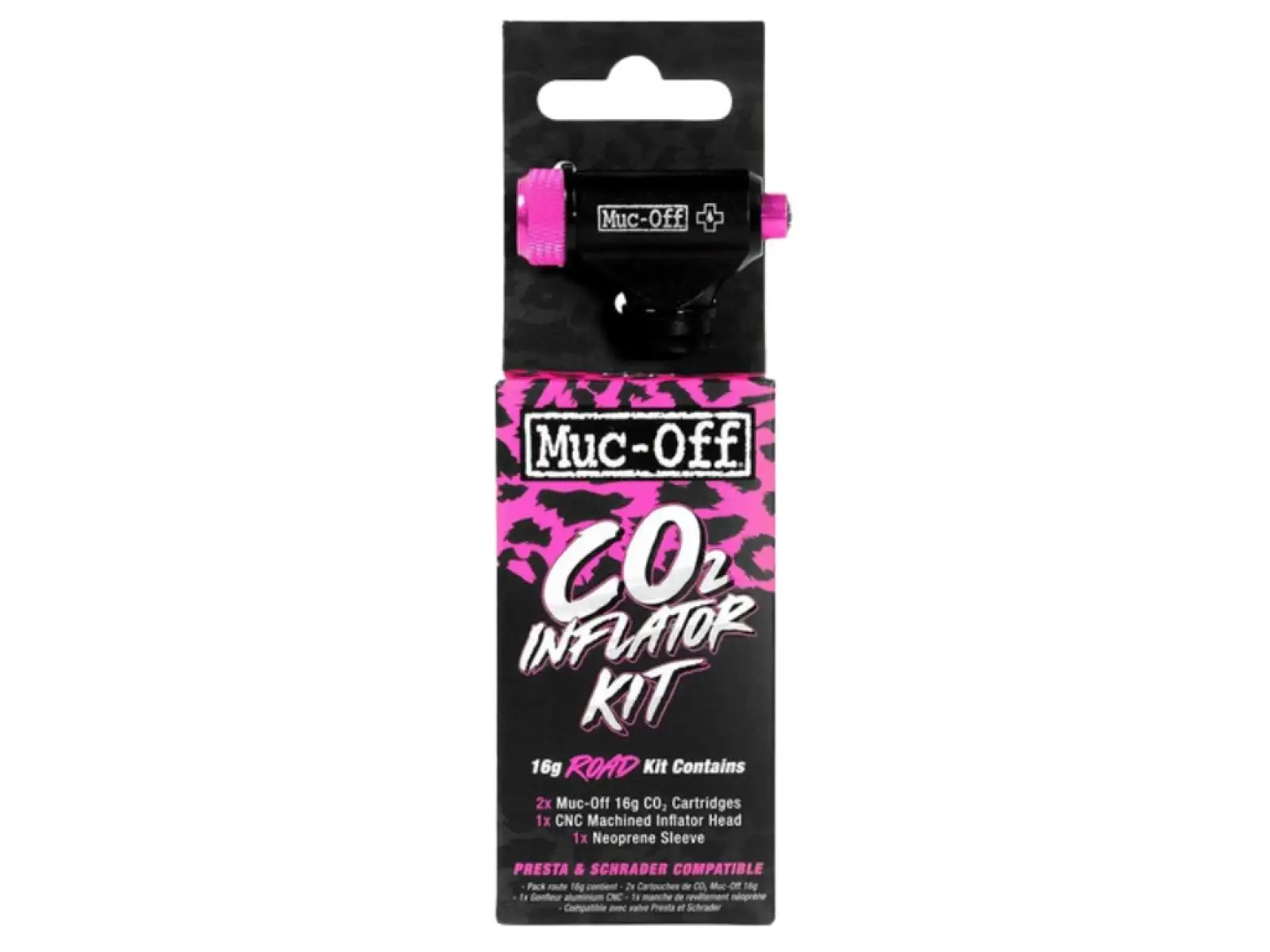 Muc-Off Inflater Kit Road CO2 Pumpe