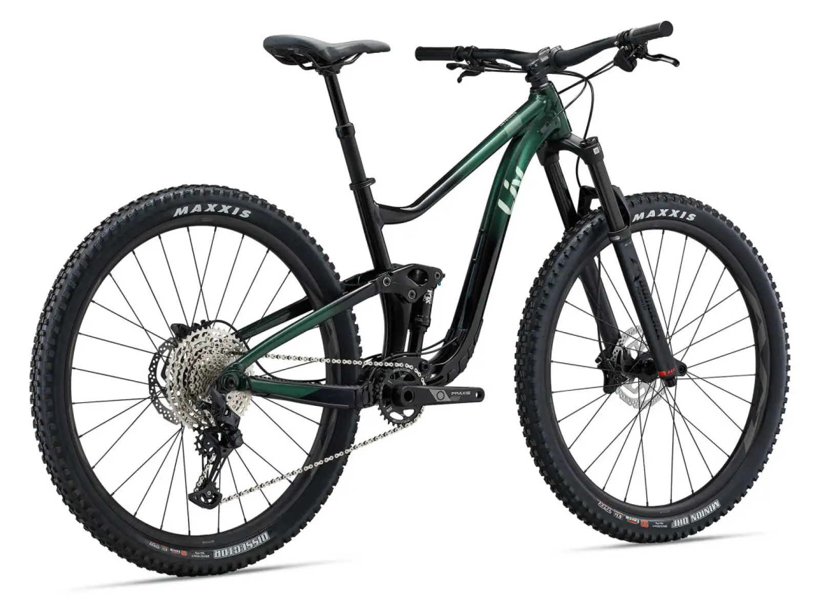 Liv Intrigue 29 1 - vollgefedertes Mountainbike Kelp Forest