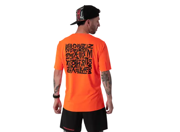 Dynafit Trail Herren Laufshirt Kurzarm Ultra Orange