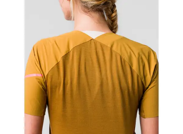 Salewa Vento AM HZT Damen kurzarm Shirt Haferflocken