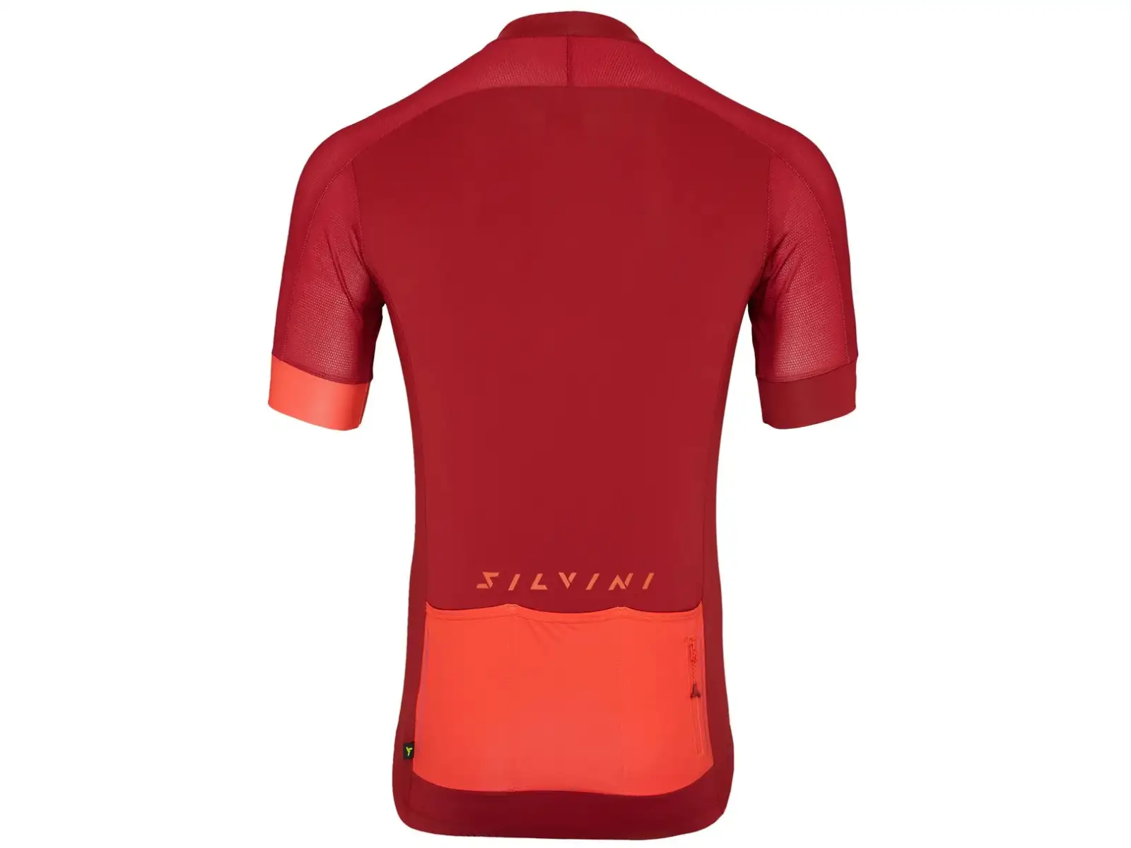 Silvini Carnio Herren-Trikot kurzarm Merlot/Ruby