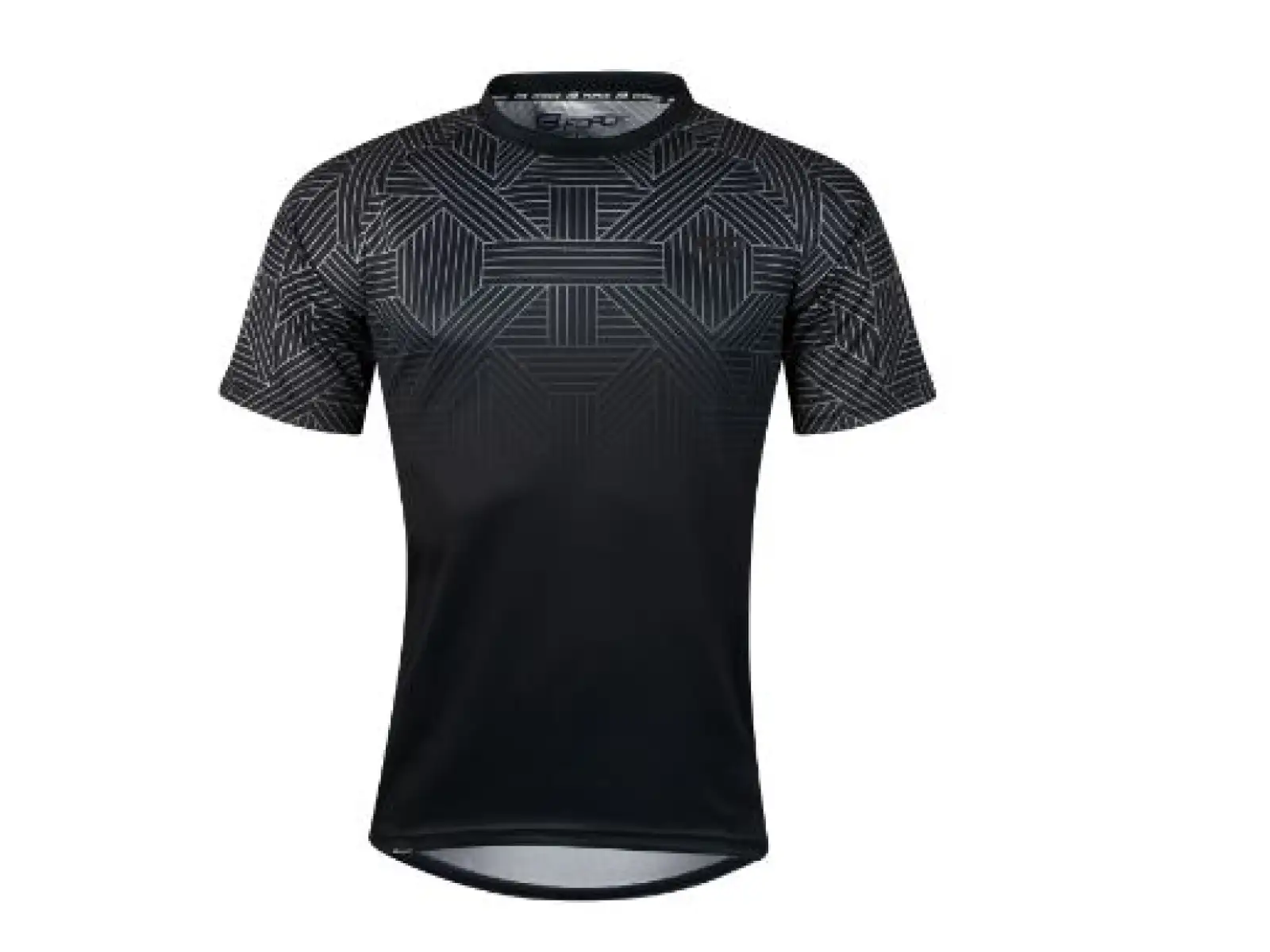 Force City Herrentrikot kurzarm schwarz/grau