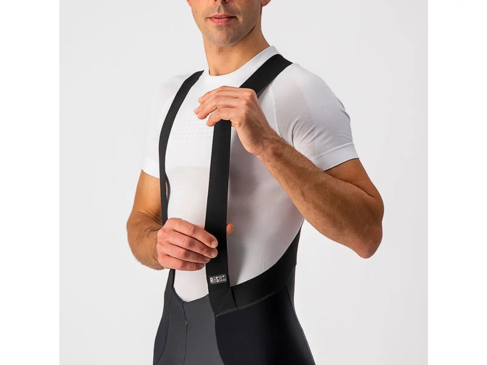 Castelli Sorpasso RoS Wind Herrenhose mit Latz und Einlage Black
