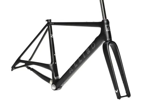 Allied Cycle Works Able Gravel-Rahmenset Schwarz