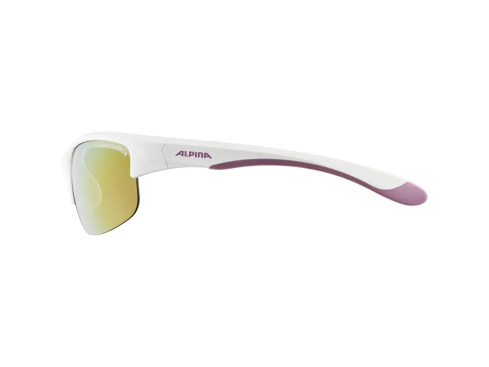 Alpina Flexxy Youth JR Kinderbrille White-Purple Matt/Pink mirror