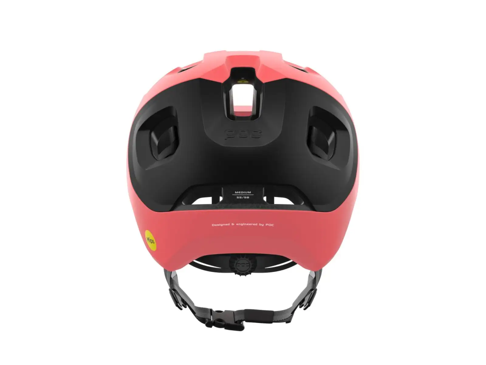 POC Axion Race MIPS Helm Ammolite Coral/Uranium Black Matt