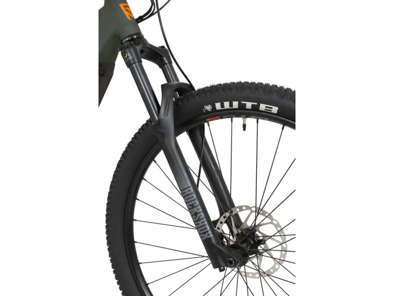 Rock Machine Blizz INT e60-29 Mountain E-Bike Matte Khaki/Neon Orange/Black