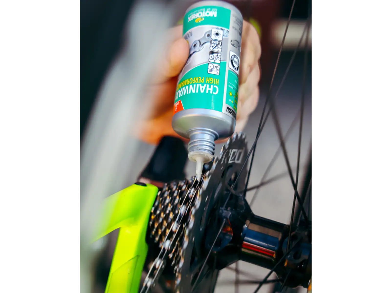 Motorex Chainwax Kettenschmiermittel Tropfflasche – 100 ml