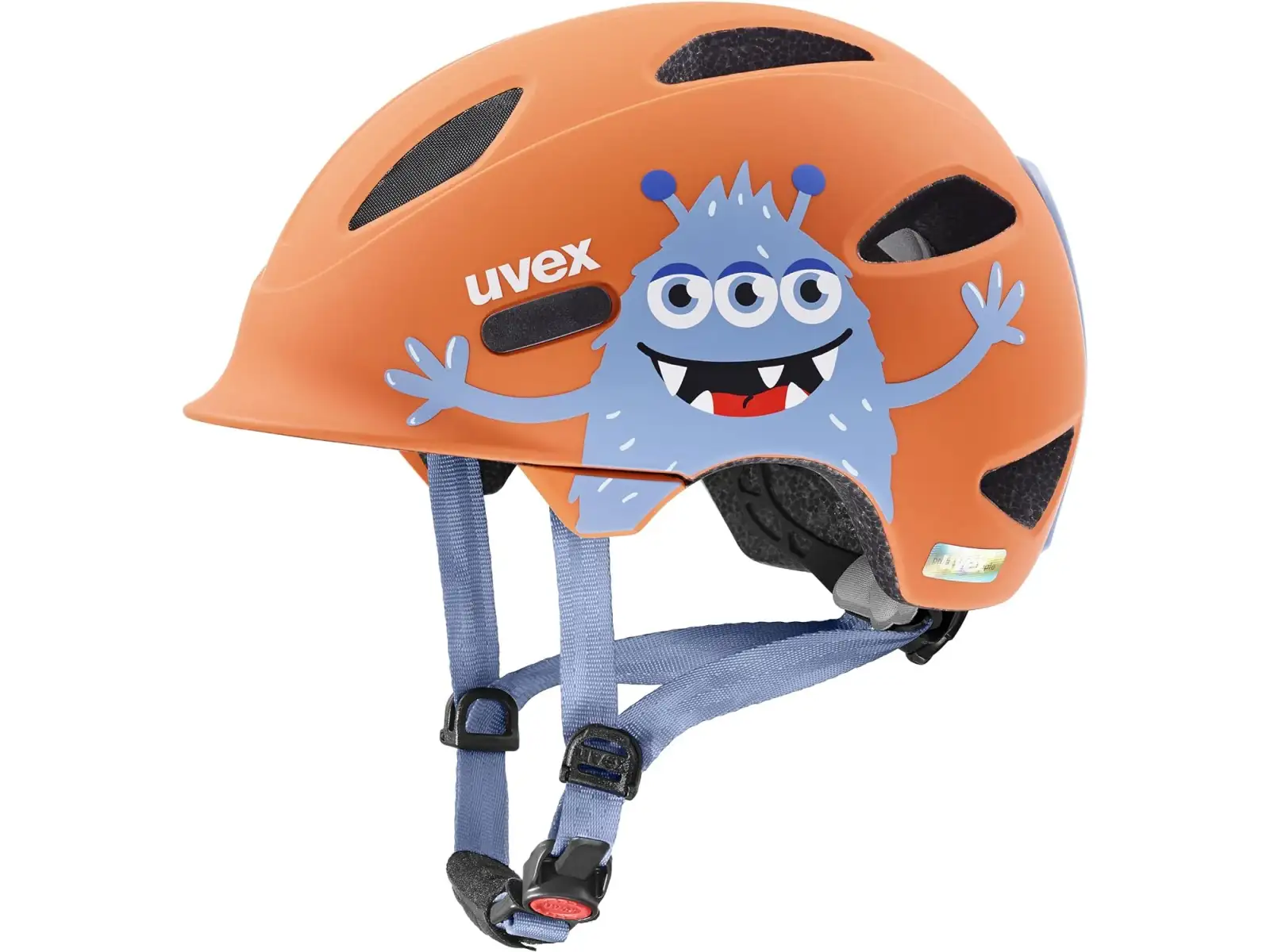 Uvex Oyo Style Kinderhelm Monster Papaya Matt