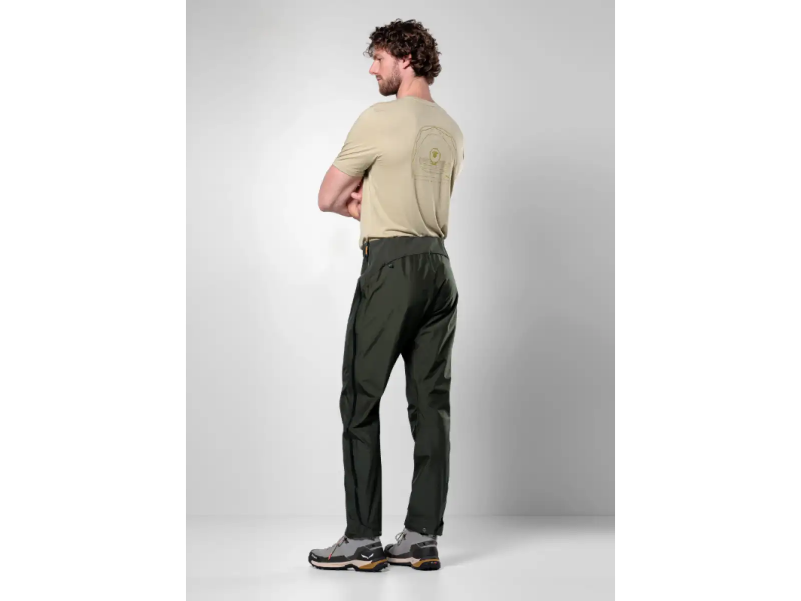 Salewa Puez PTX Herren Hosen dark olive