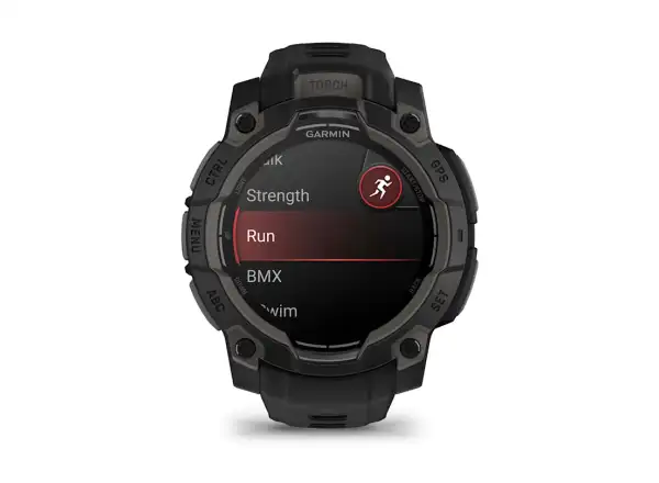 Garmin Instinct 3 Amoled 45 mm Smartwatch Black/Black Armband