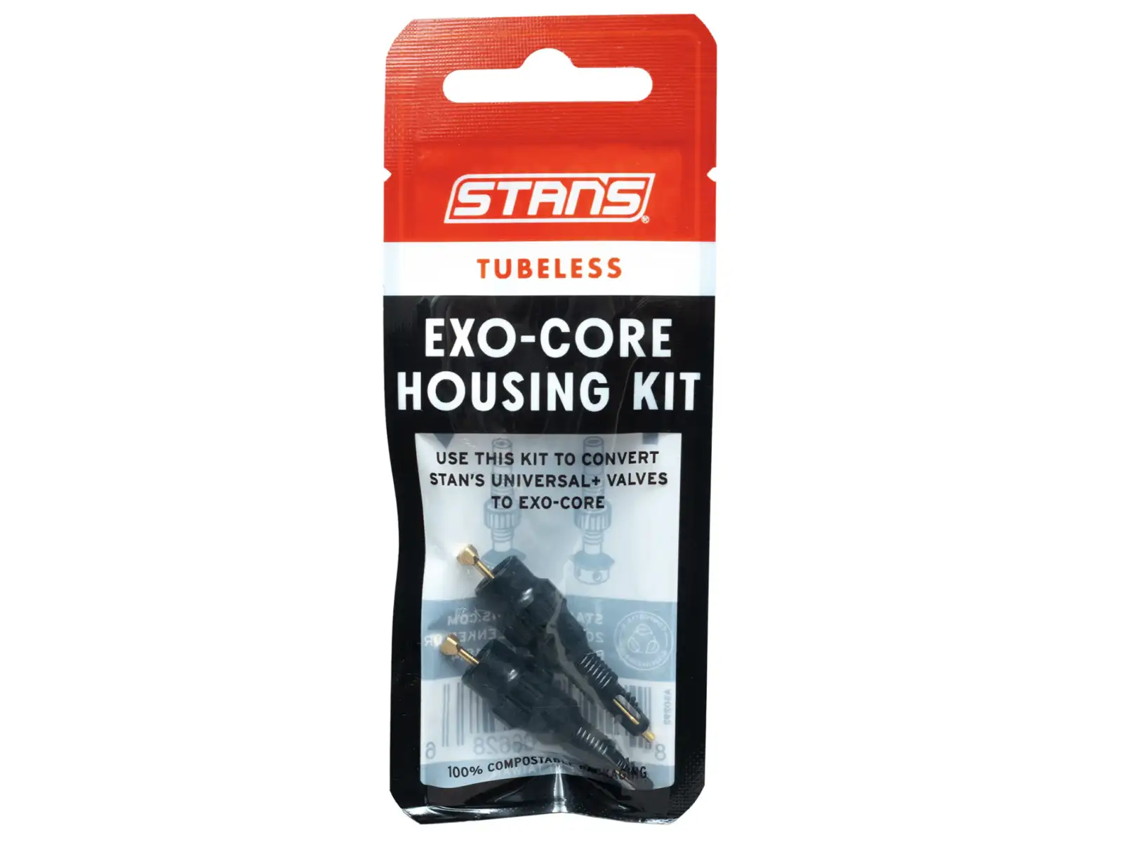 No Tubes Kit – Exo‑Core Housing Tubeless Paar