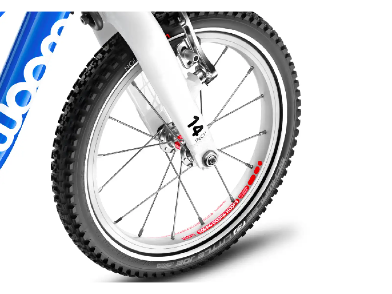 Woom 2 Himmelblau 14 Kinderfahrrad