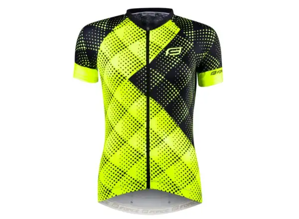 Force Vision Damen Kurzarmtrikot fluo