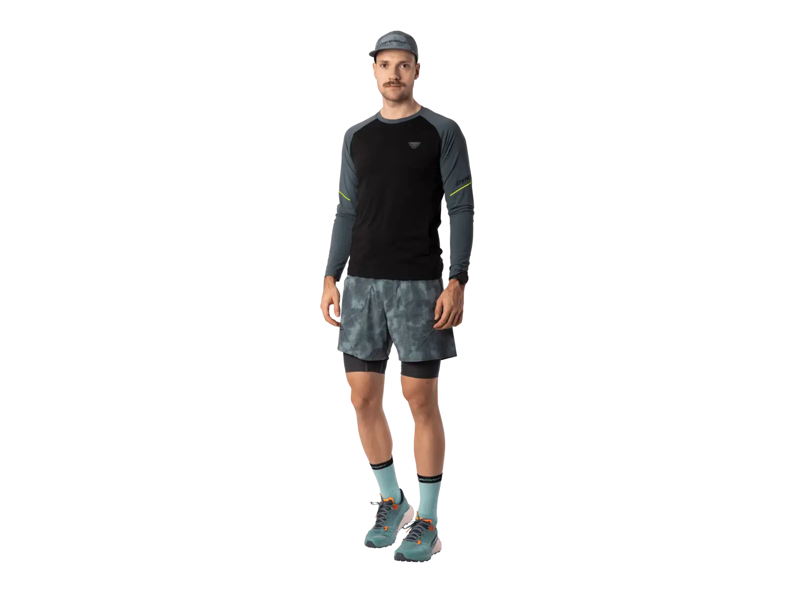 Dynafit Trail Reflective 2in1 Herren Laufshorts Cinder