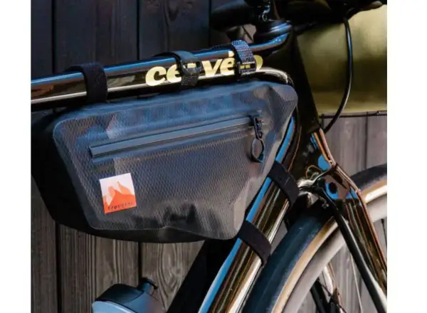 Woho X-Touring Frame bag Dry 2 l Rahmen-Tasche Diamond CyberCam Schwarz