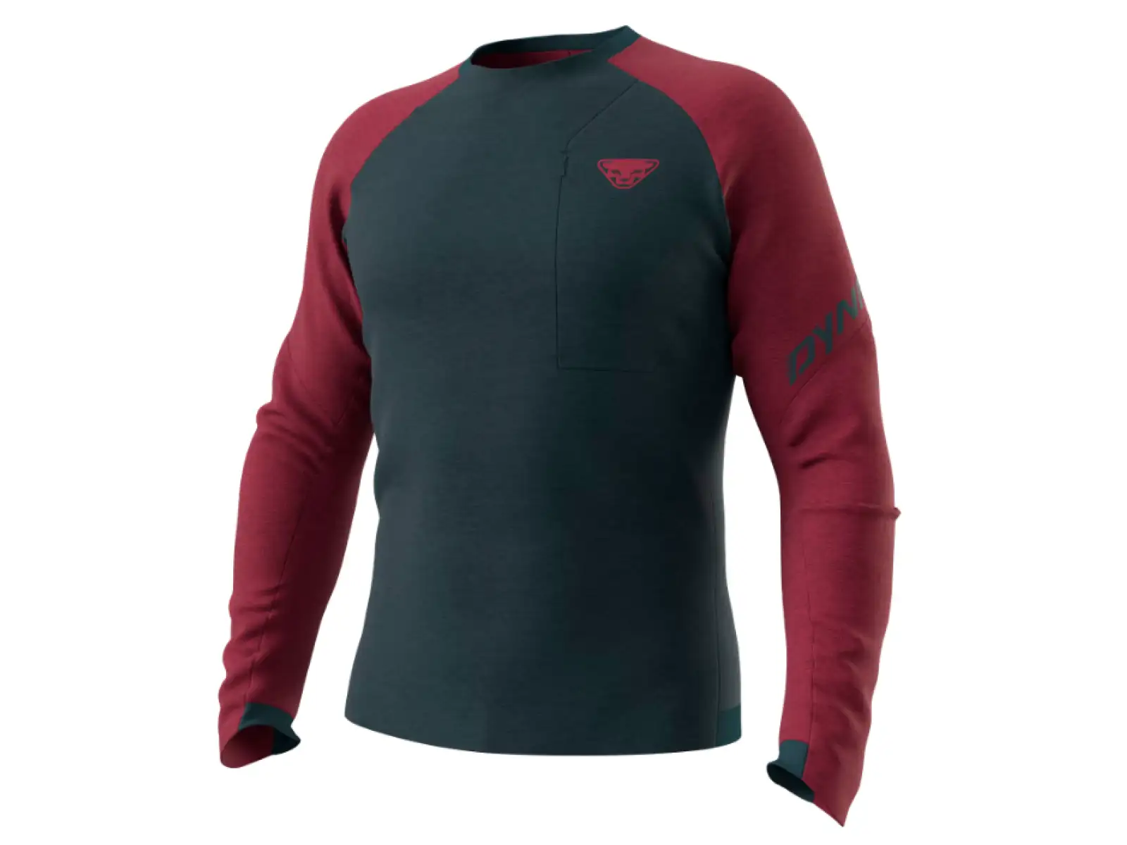 Dynafit 24/7 Polartec Herren-Fleecejacke Burgundy