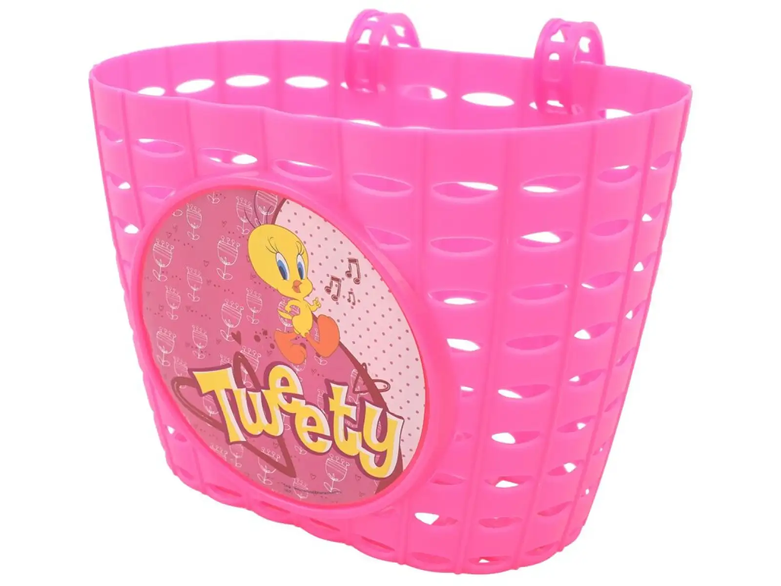 Max1 Tweety Kinder Fahrradkorb pink
