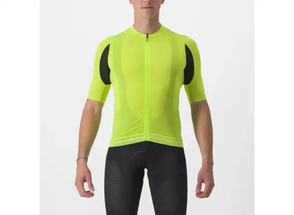 Castelli Superleggera 3 Herren-Trikot kurzarm Electric Lime