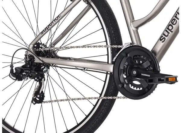 Superior Blox 6.0 MS Trekkingrad Gloss Dark Chrome