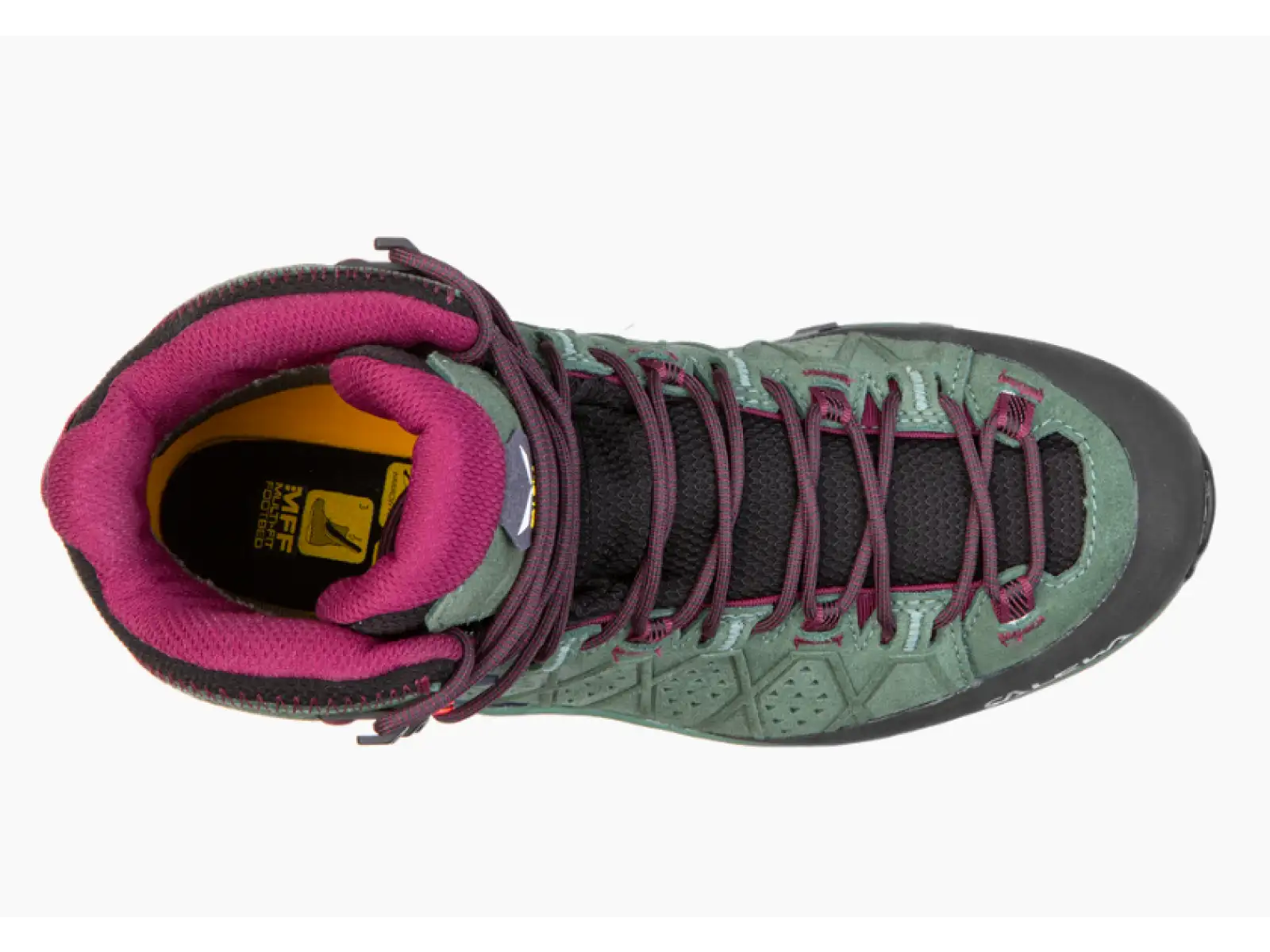 Salewa Alp Trainer 2 Mid GTX Damenstiefel Duck Green/Rhododendon