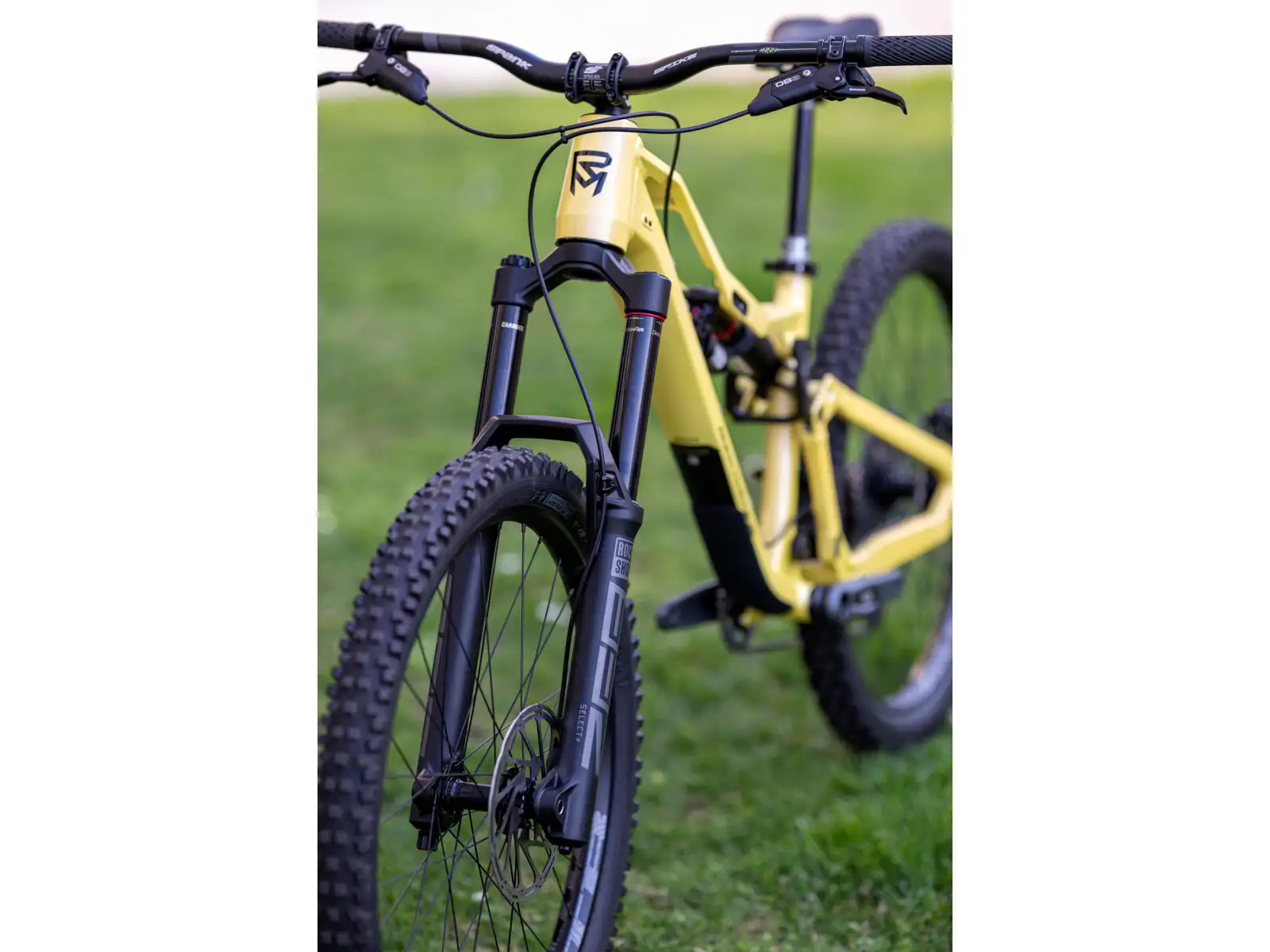 Rock Machine Whizz FS III 90 AXS Mountainbike Panama Yellow