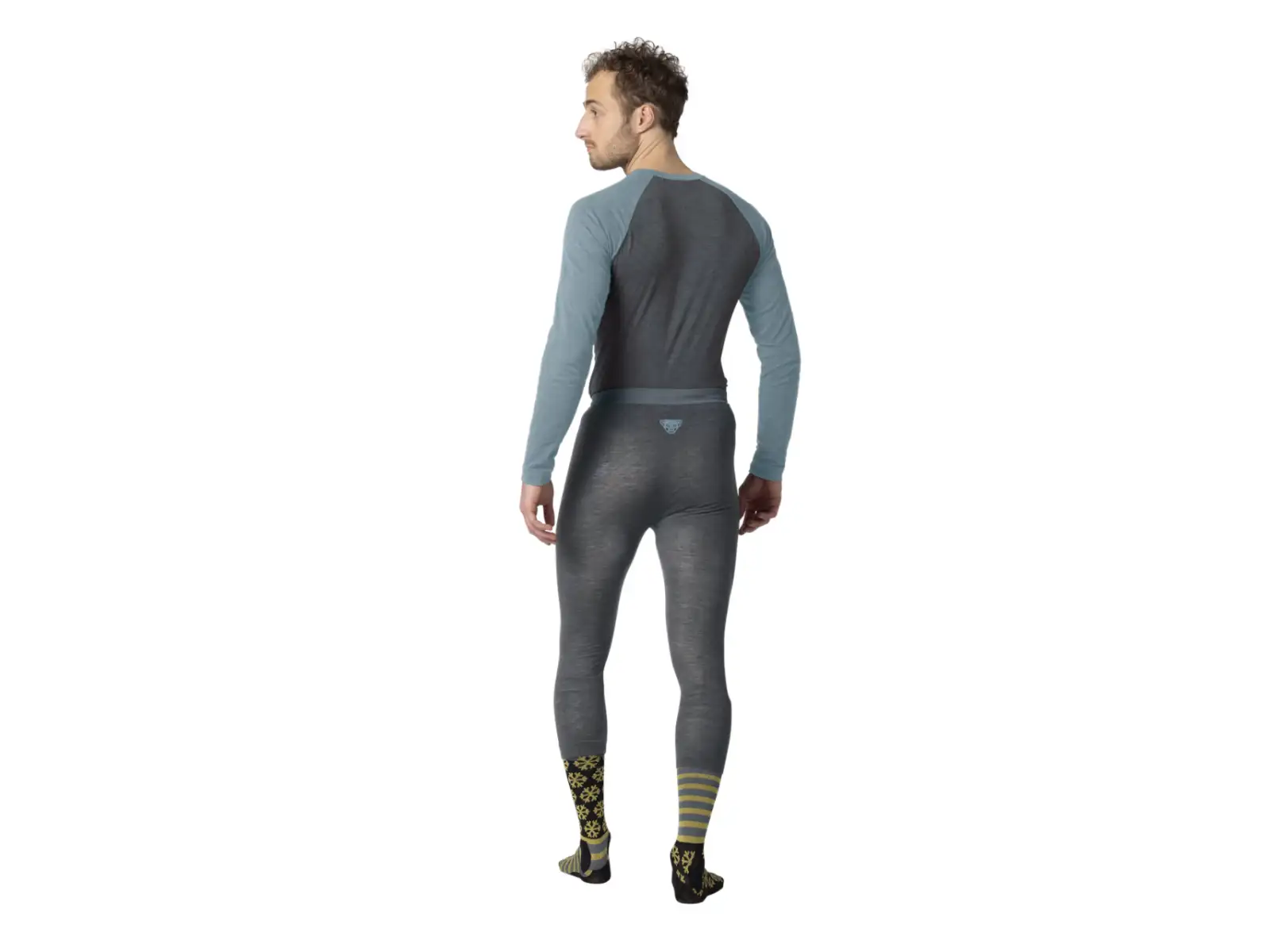 Dynafit Tour Light Merino Herren Langarmshirt Smoke Blue