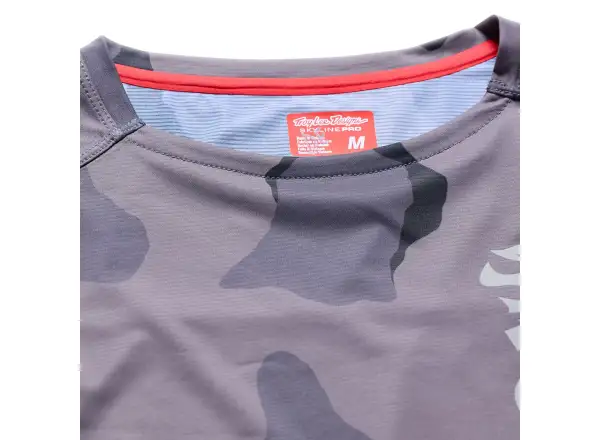 Troy Lee Designs Skyline Pro Herrentrikot Langarm Flow Camo Carbon