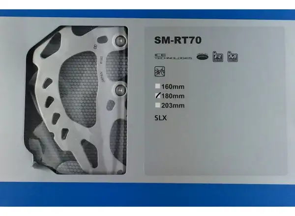Shimano SLX SM-RT70M CL Bremsscheibe 180 mm