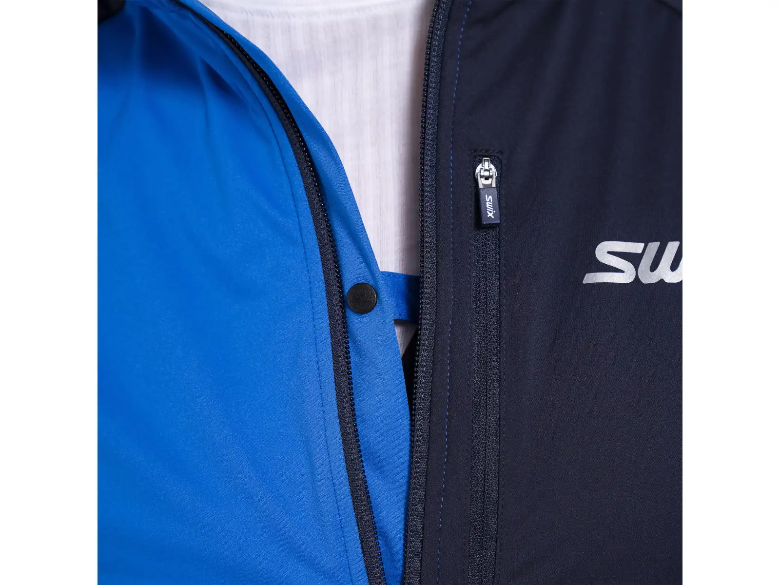 Swix Focus Wind Herrenjacke Blau