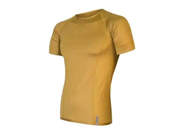 Sensor Coolmax Tech Herren T-Shirt Kurzarm Mustard