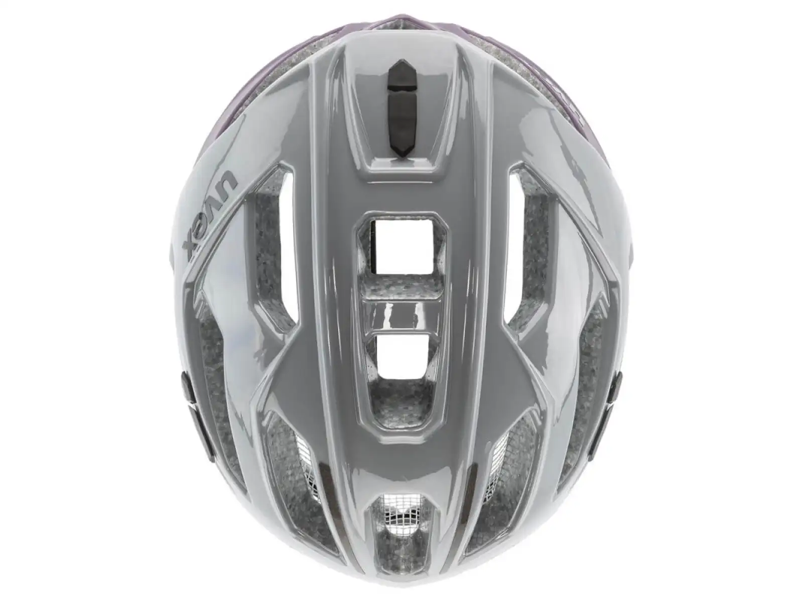 Uvex Gravel X Helm Rhino/Pflaume