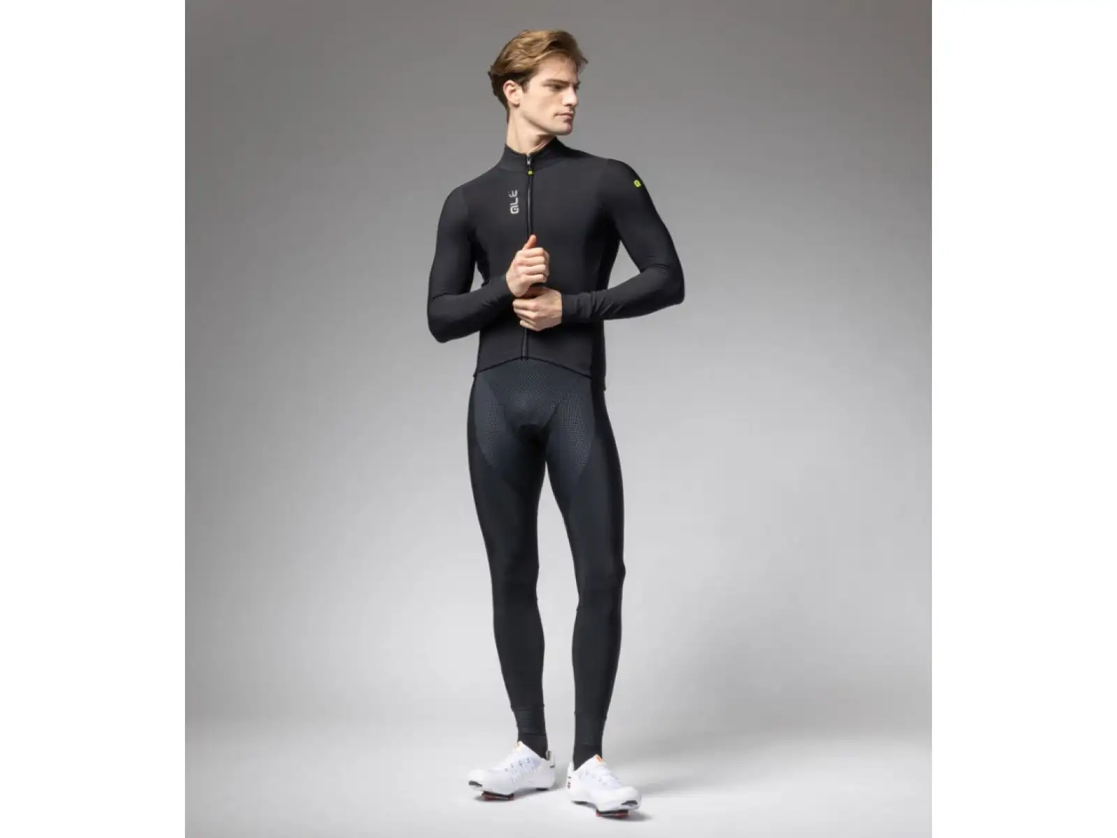 Alé Pragma Fondo 3.0 Herren Thermotrikot Langarm schwarz