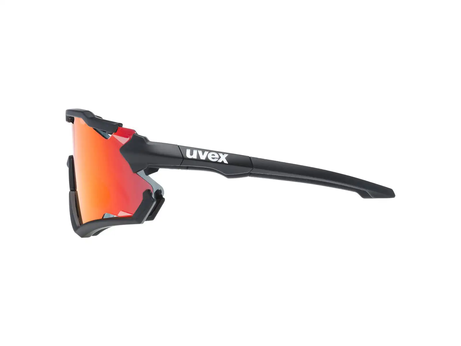 Uvex Sportstyle 228 Sonnenbrille Black Mat/Mirror Red Uni