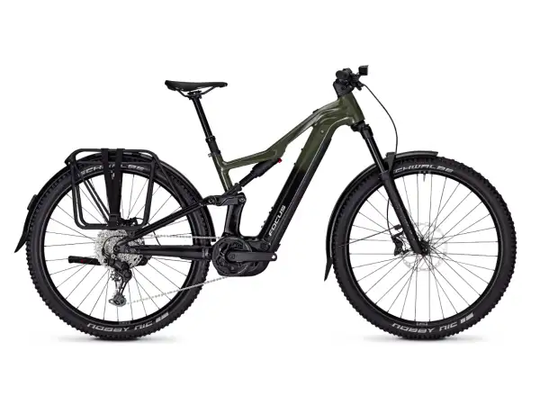Focus E-Mountainbike – Thron2 6.7 EQP 600 Wh Urbangreen/Magicblack