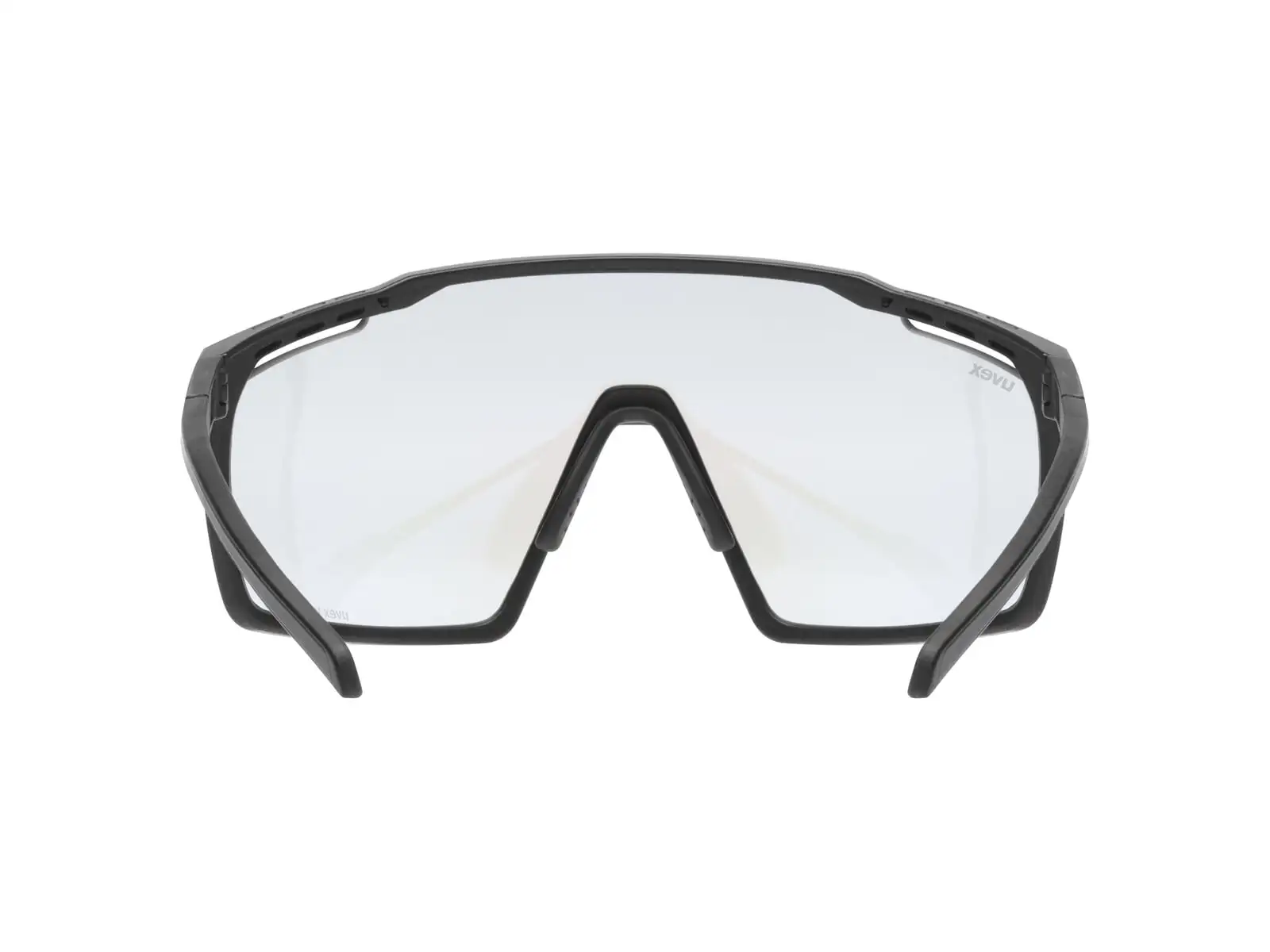Uvex MTN Perform V Sonnenbrille Black Matt/LTM. Blue