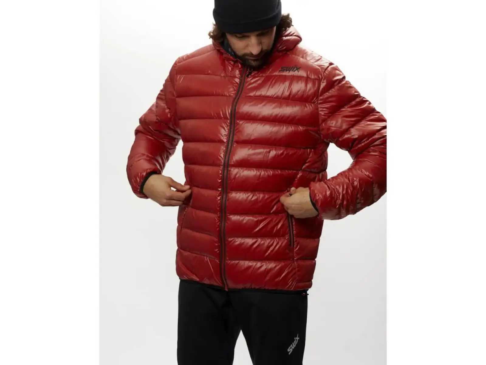 Swix Nordland Light Down Herrenjacke Terra Cotta