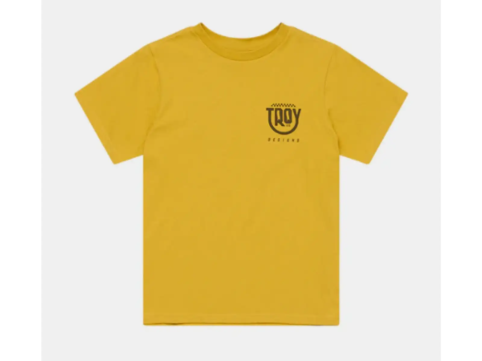 Troy Lee Designs T-Shirt mit Kurzarm Smiley Gold