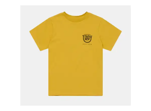 Troy Lee Designs T-Shirt mit Kurzarm Smiley Gold